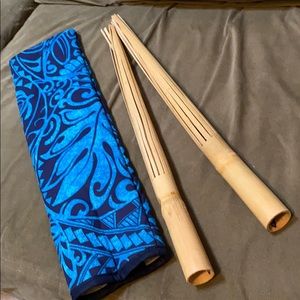 Pu`ili (puili). Authentic bamboo made in Hawaii